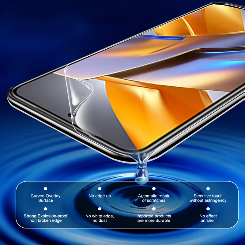 3in1 Kamera Objektiv Protector Hydrogel Film Für Xiaomi Poco M5s Wenig PocoM5s Poxo Poko Pocophone M5 M 5 s Bildschirm protector Filme