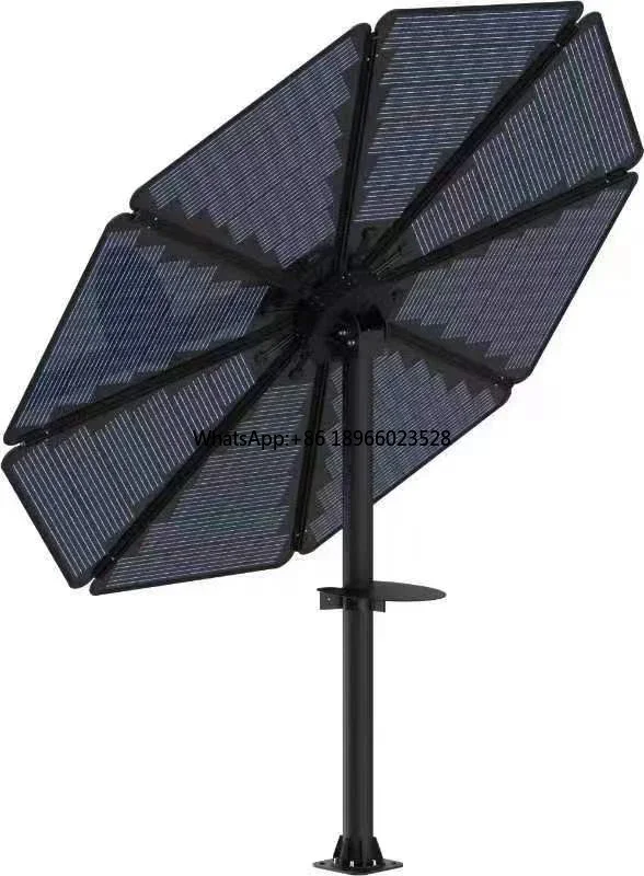 1000W 3000W  PV On-grid Off-grid System Flower Designed Bifacial Solar Panel Solar Sunflower Kit for Home Energy System