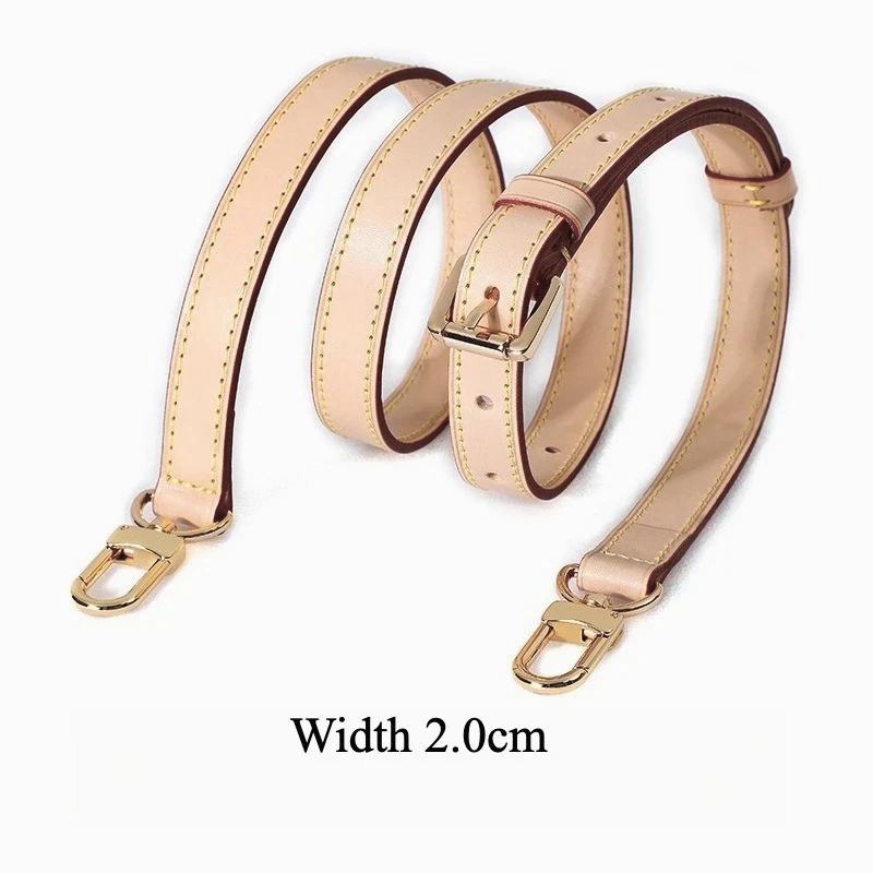 100% Echt Lederen Tasriem voor LV Speedy 20 25 30 Schouderriemen Verstelbare Crossbody Lange Tassenriem 120cm Accessoires