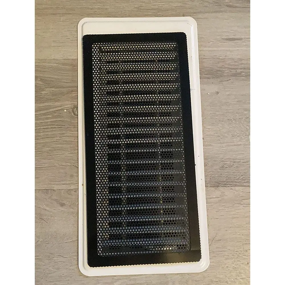 2Pcs Heavy-Duty Magnetic Air Vent Screen Cover Dust Magnetic HVAC Vent Screen Cover Easy Clean Tool-Free Magnetic Vent Cover