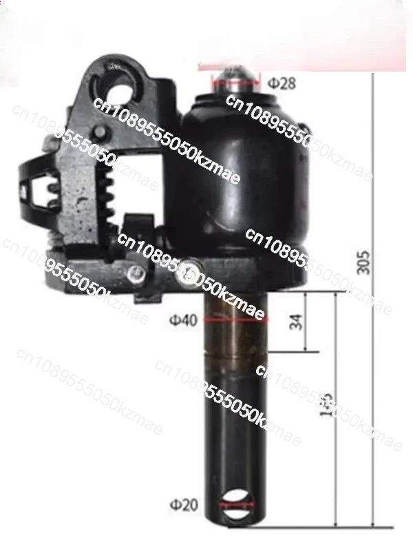 

2-3 тонны ручной гидравлический домкрат грузовика, масляный цилиндр и масляный насос в сборе — аксессуары для вилочных погрузчиков