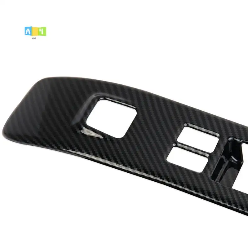 

A04E-For Nissan Frontier 2022-2024 Car Window Lift Switch Panel Cover Trim Interior Accessories ,ABS Carbon Fiber