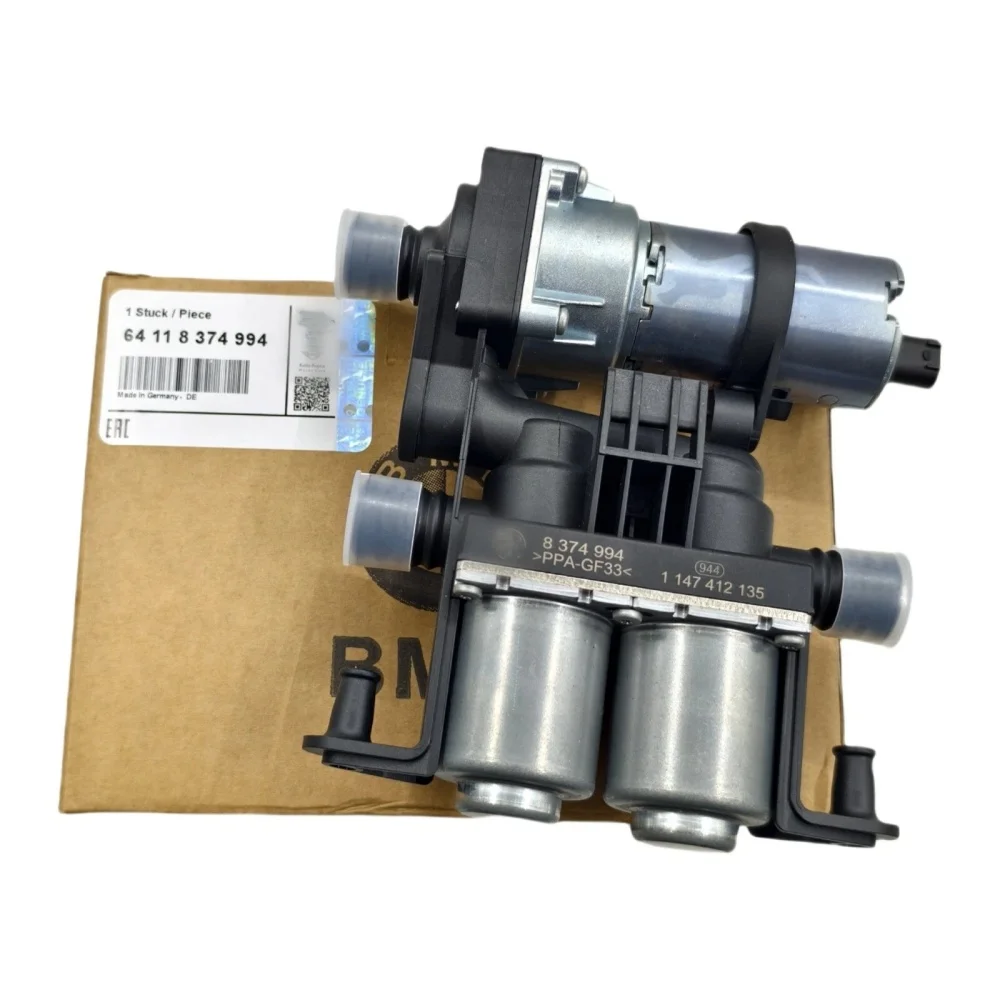 Brand New Water Pump Valve with Auxiliary Water Pump OEM 64118374994 for BMW 7 Series E38 E39 5 Series E53 E34 1995-2003 8374994