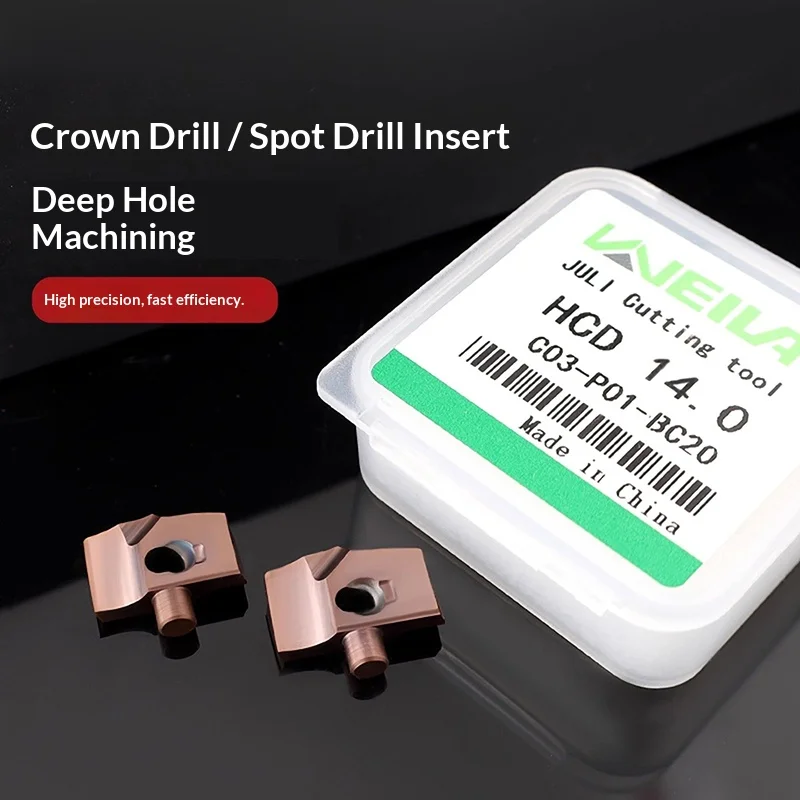 

3D 5D 8D 10D Internal Cooling Carbide Solid High hardness Carbide Serrated Drill Bit Diameter 10-31.00mm HCD JCD Crown Drill