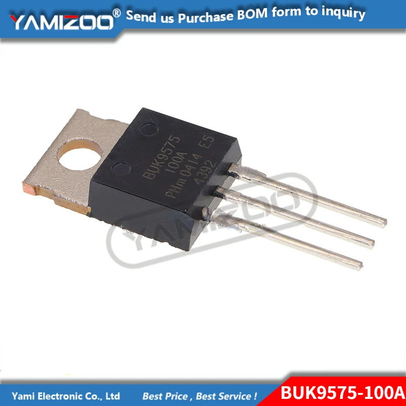 10pcs BUK9508-55A TO220 BUK9508 TO-220 BUK9508-55 BUK9575-100A BUK9575 N-channel FET