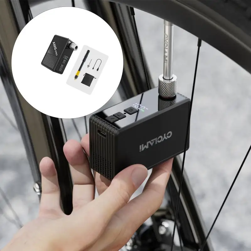 

Rapid Inflation Bicycles Electric Airs for Cycling Enthusiasts Features Light Weight Construction Battery Light JOME