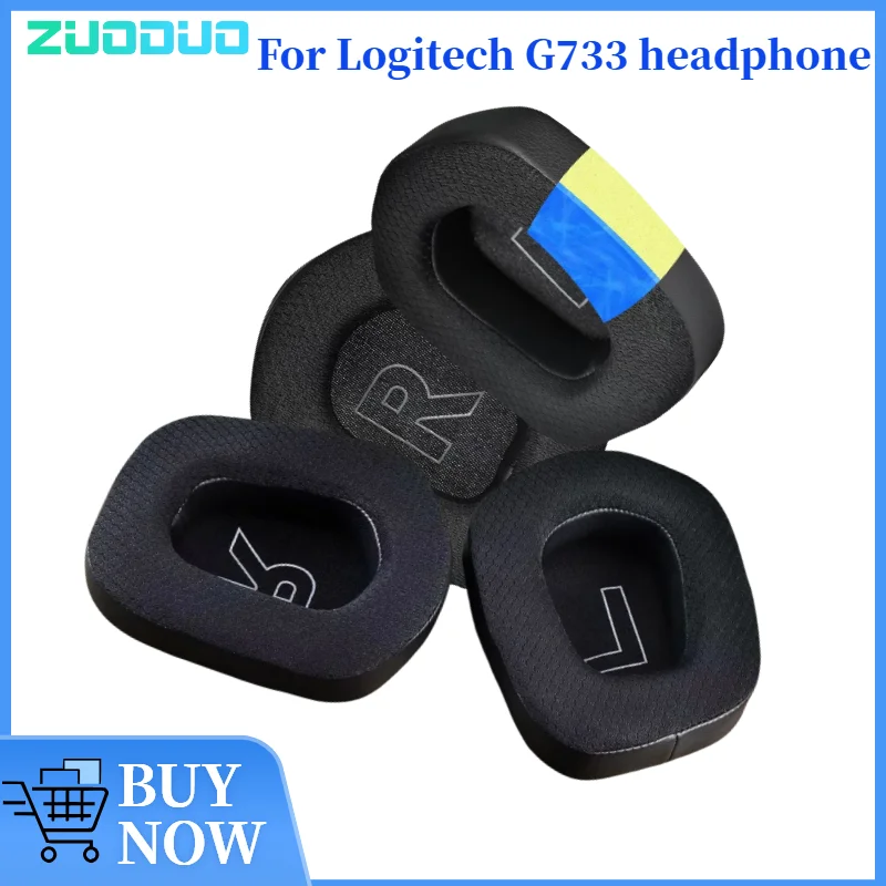 

ZUODUO Cooling Gel Replacement Earpads Ear Cushions for Logitech G733 Headphones
