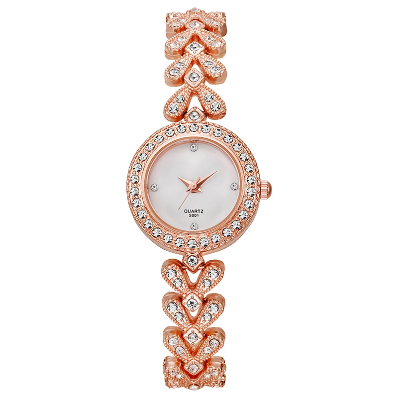 

New fashion sparkling rhinestone women's watch bracelet accessory girls' watch wholesale