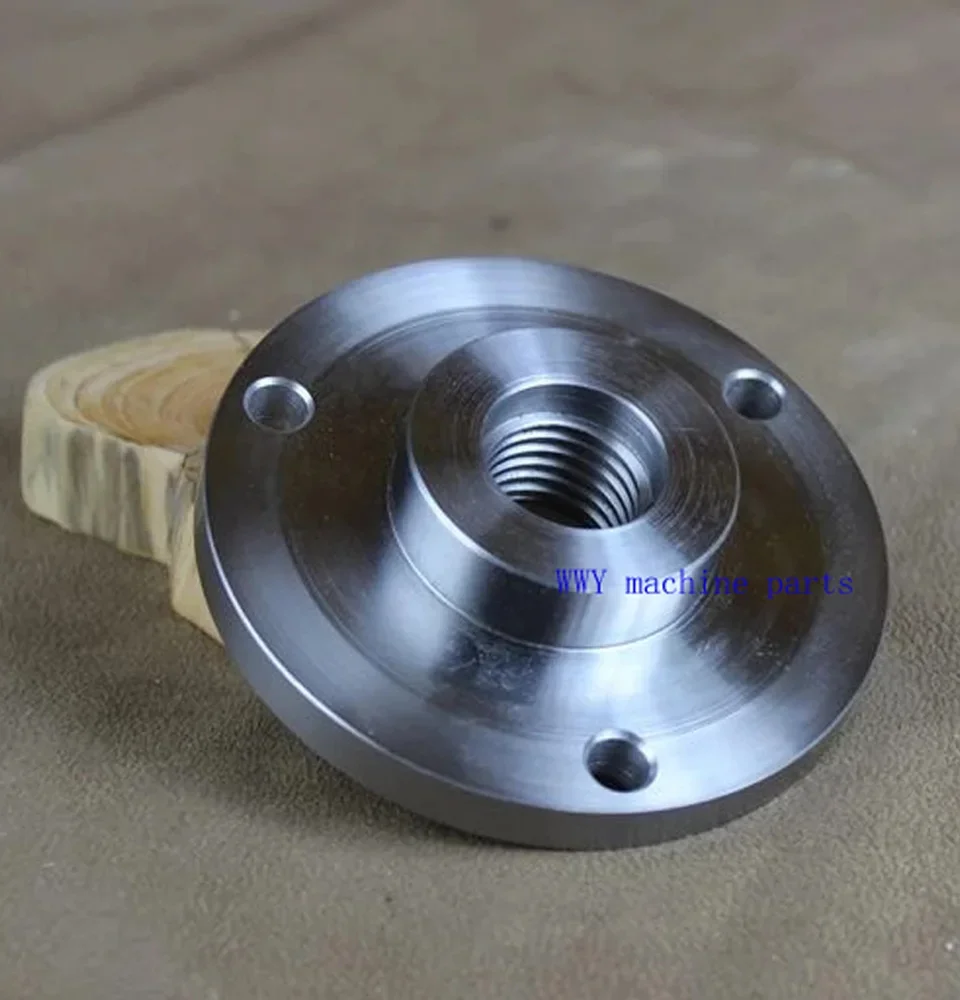 Customized Adapter Flange for Metalworking Lathe Chuck for Woodworking Lathe