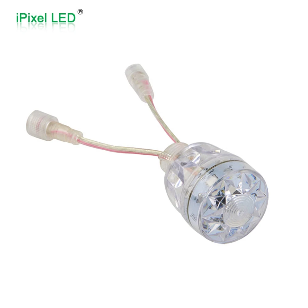 40mm UCS1904 360 degree lighting,12pcs SMD5050 cabochon led