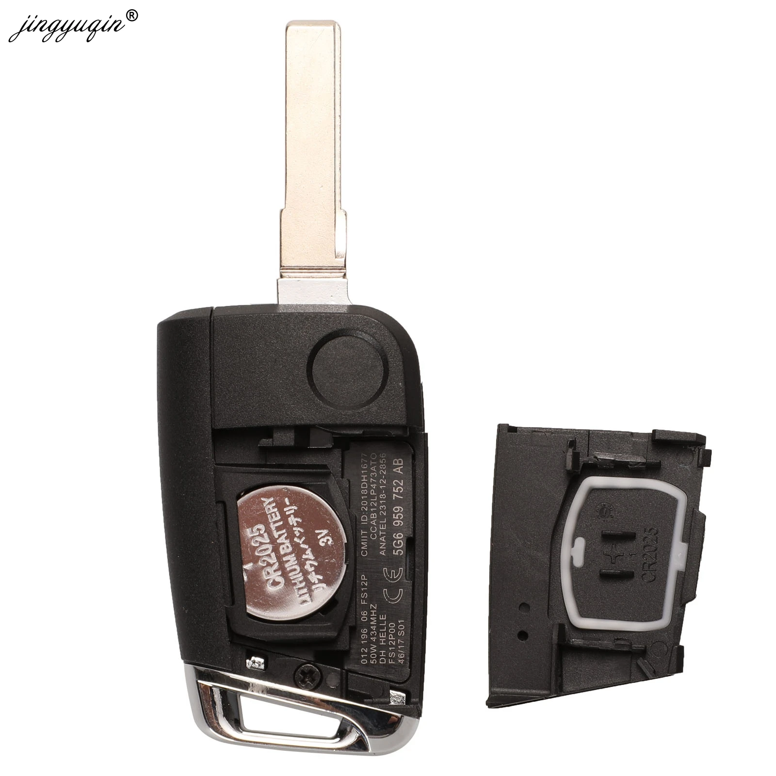 Kluczyk zdalnego sterowania 434MHz Megamos AES MQB do VW Seat Leon Ateca Golf7 MK7 Touran Polo Tiguan Skoda Octavia 5G 6959752 AB BB 6V 0959752 — zdjęcie 6