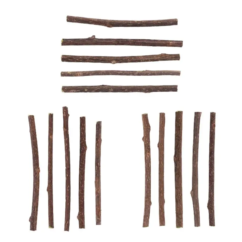 HLZS-15Pcs Natural Silvervine Sticks For Catnip Sticks Matatabi Chew Sticks Teeth Molar Chew For Cat Teeth Cleaning