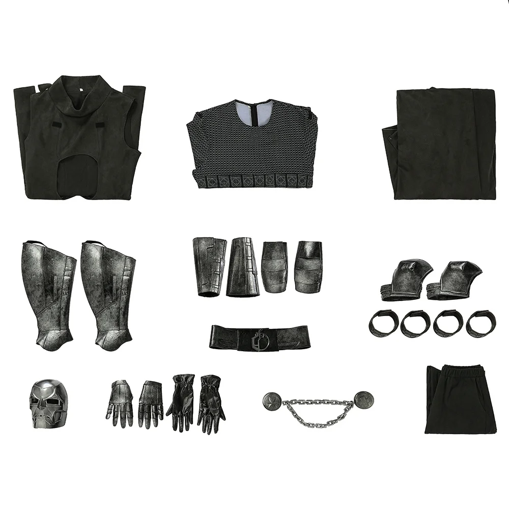 

Doom Cosplay Doctor Costumes Men Battle Suit with Mask Accessories Full Set Halloween Party Outfits