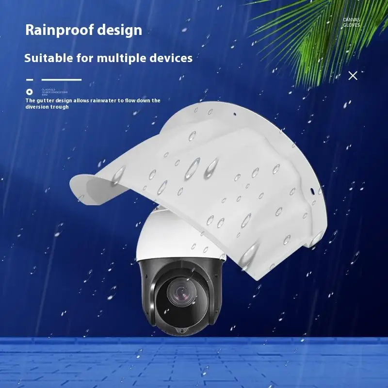1 Piece Waterproof Rainproof Protective Covers CCTV Turret Dome Cameras Protection Box Security Camera Protection Case