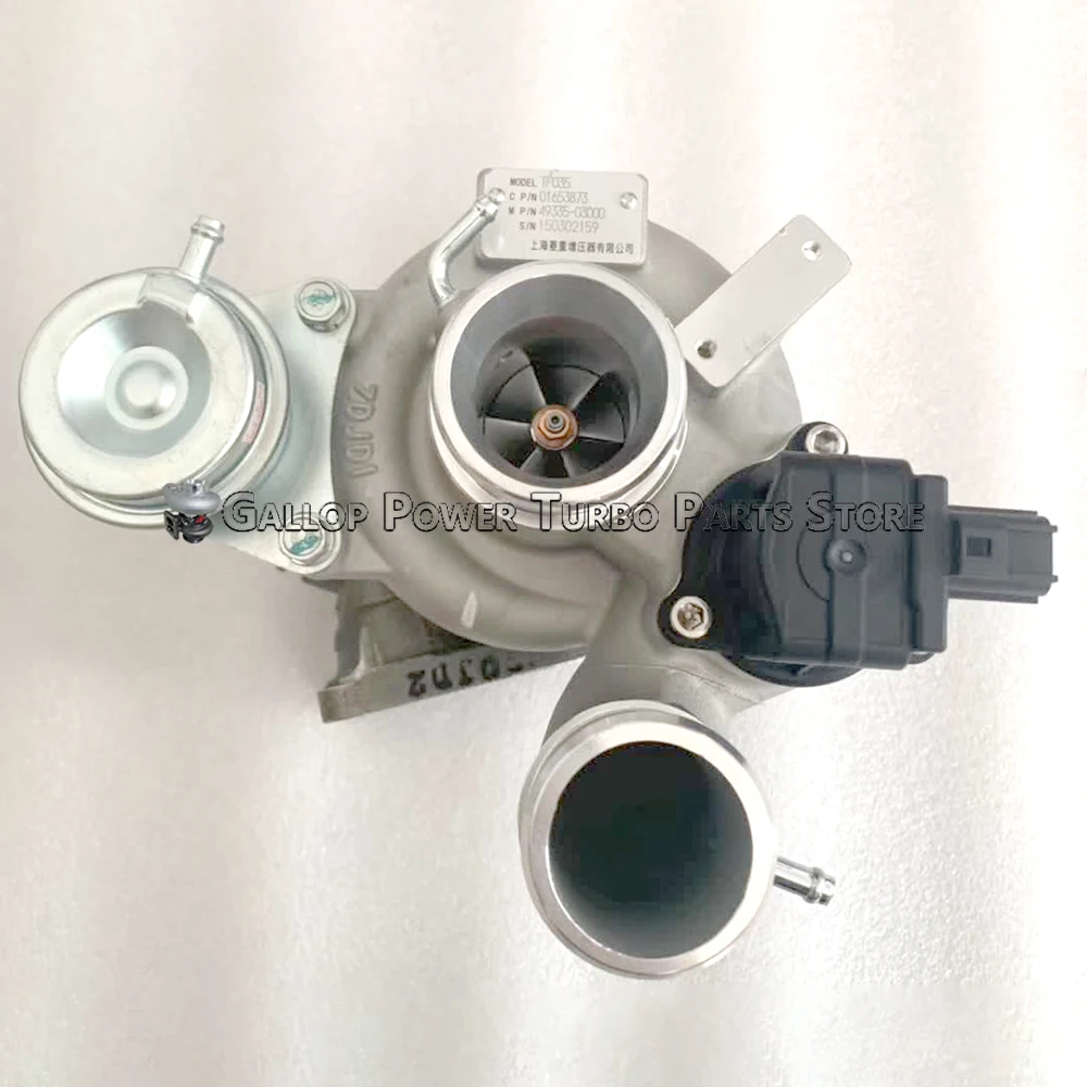 New TF035 Turbo Geely Series 1.8 Bo Yue Emgrand GS GL RS Yuanjing SUV Bo Rui 1.8T Engine 49335-03000 Turbocharger