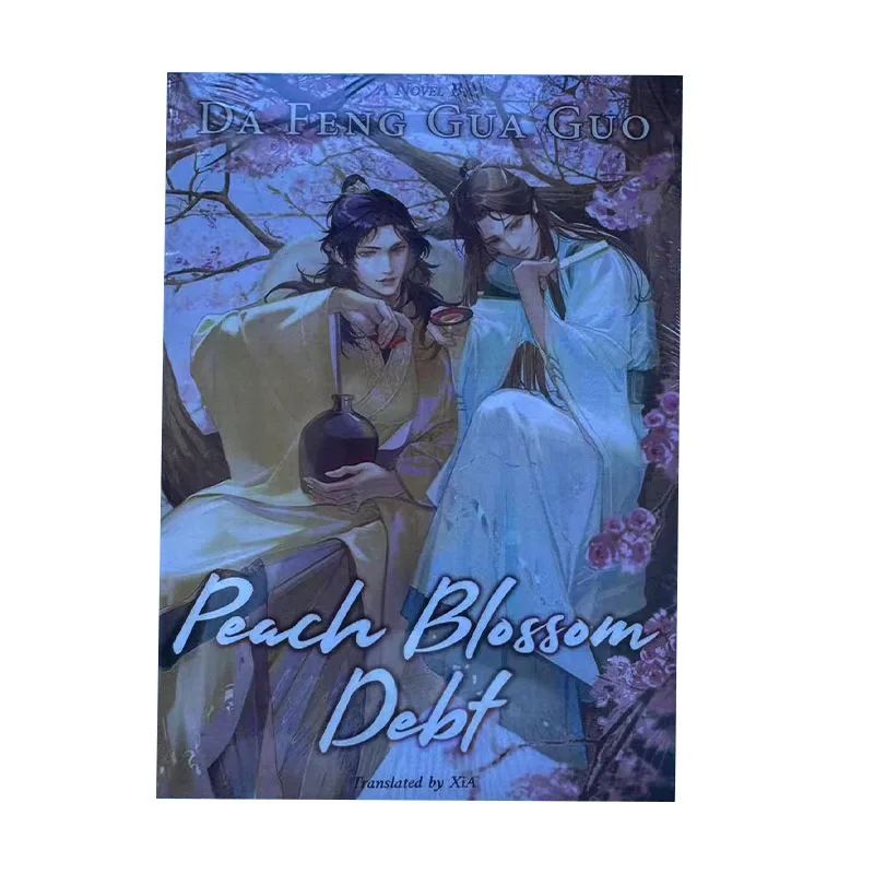 1 libro de novela en inglés de Debt de flor de melocotón de Da Feng Gua Guo Song Yao, libro de ficción Danmei de fantasía antigua de Heng Wen