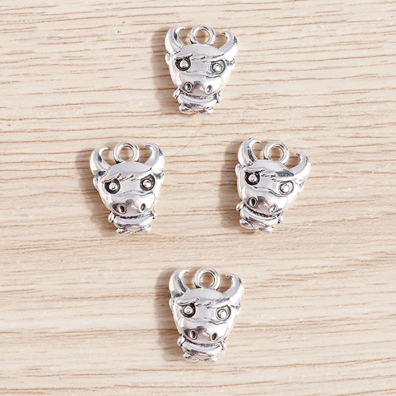 Tusember 20 Stück Legierungs-Anhänger in Form von Eule, Bär, Elefant und Pferd für Schmuck, Halsketten, DIY-Armbänder, Ohrringe, Zubehör und Bastelarbeiten – Detail 24
