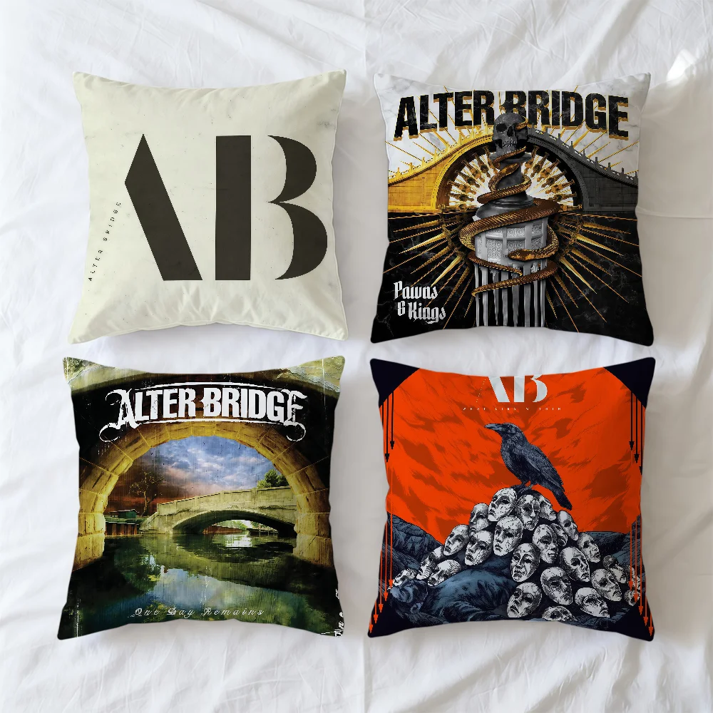 Cushion Cover Square Decorative A-Alter Throw Pillow Rock Case Sofa Bed Living Room Band B-Bridge Album 2026 Anniversary Gifts