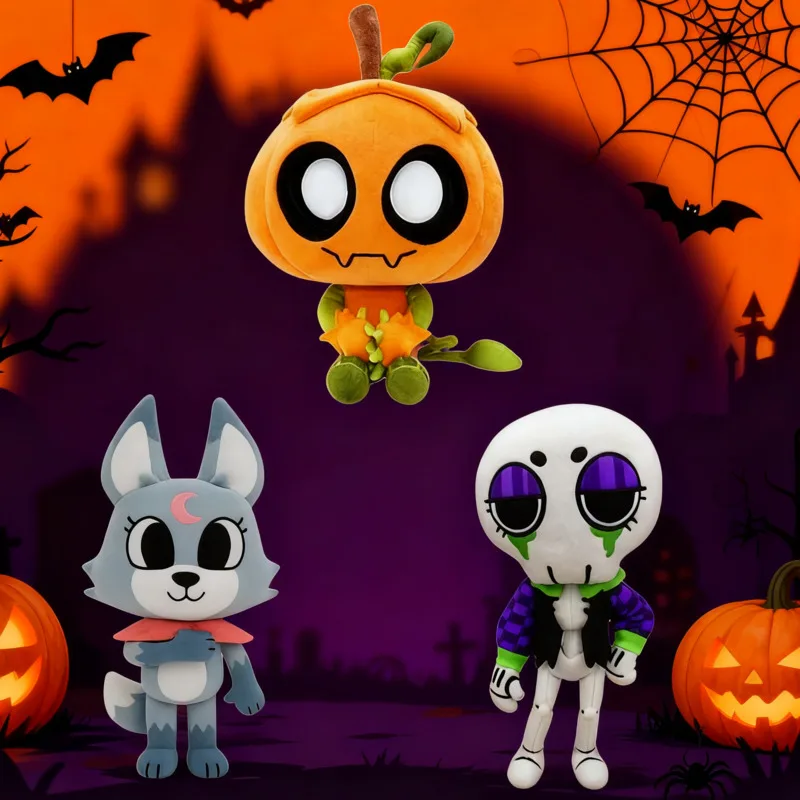 

Gourdy Dandy's World, плюшевый Goob, галька, плюшевая игра ужасов, мягкая милая кукла, игрушка, подарки для детей, Twisted Yatta