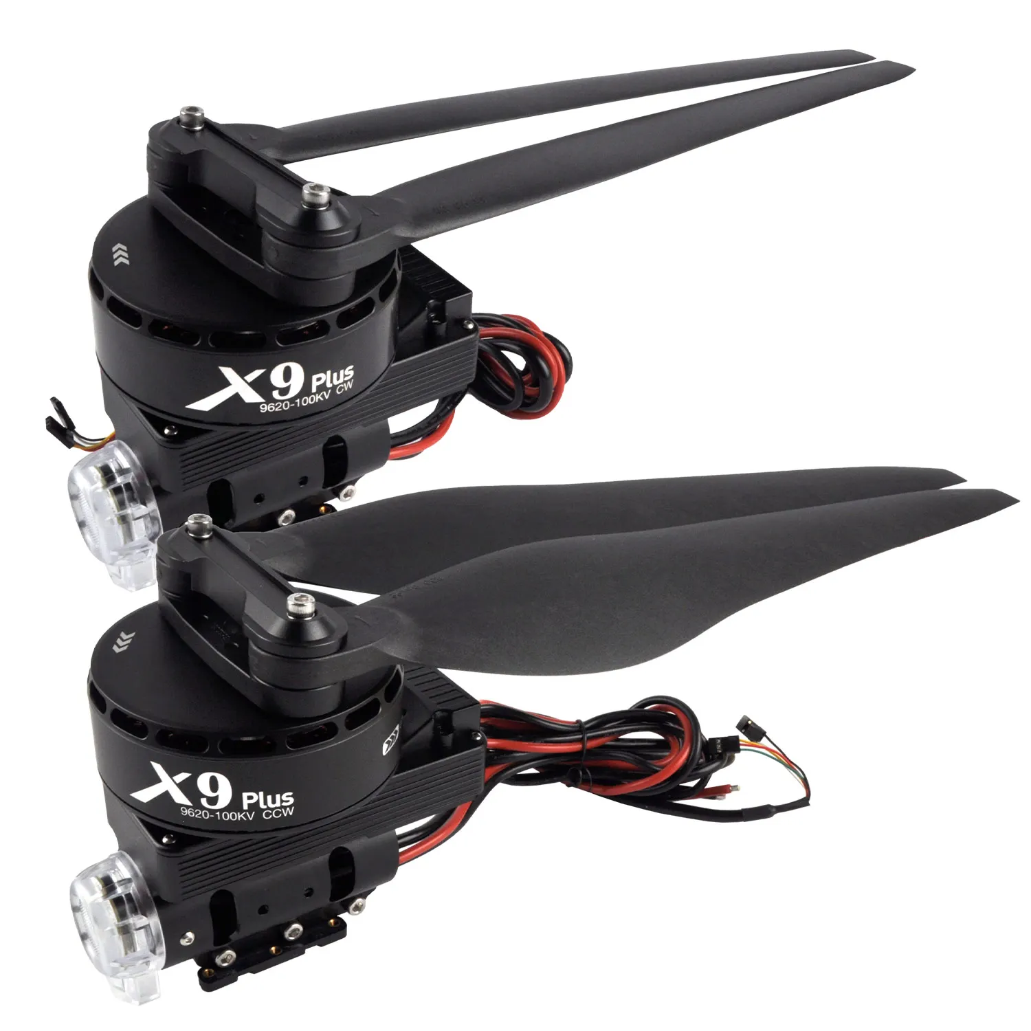 4PCS X9 Plus Brushless Motor Power System Kit 100KV 6-14S LiPo 9620 Motor 36inch 36190 Propeller for 40mm Agricultural Drone UAV