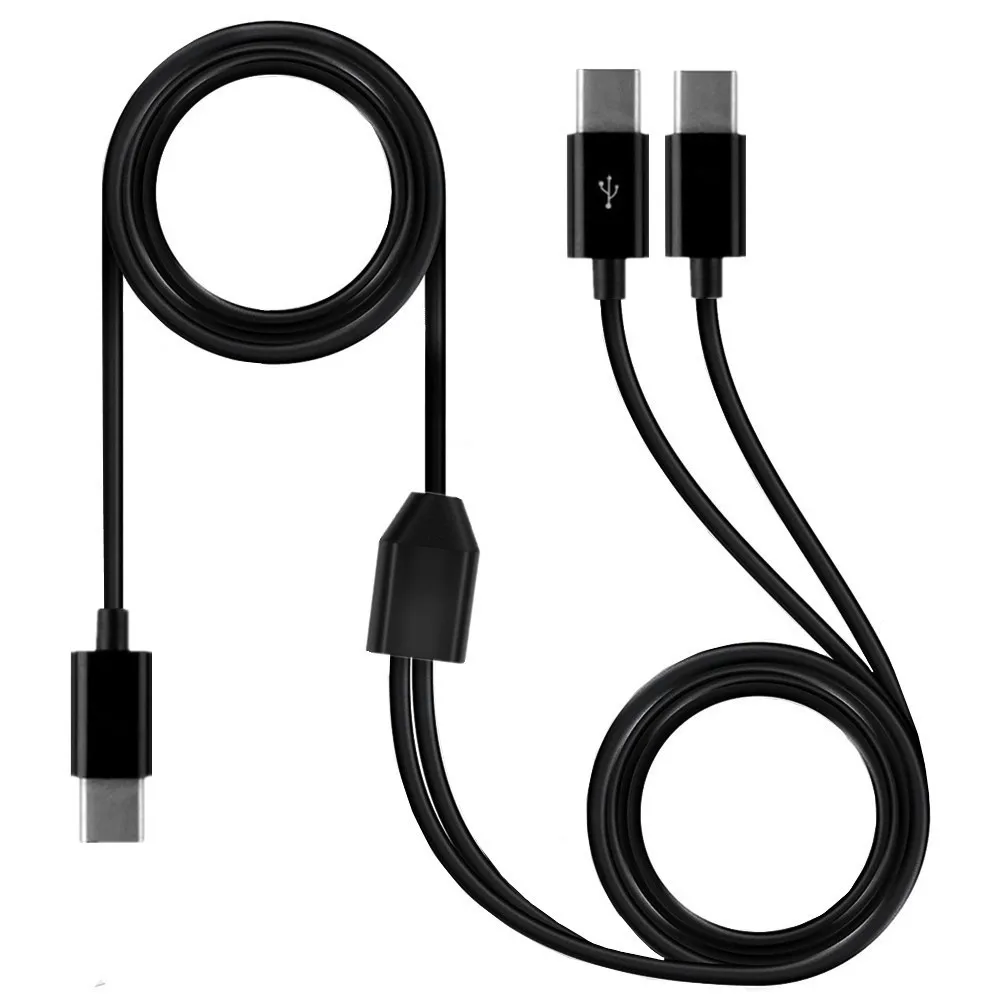 USB C Splitter Cable Multi USB C to USB C Cable 6 in 1 Type C Male Charger Cable for Android Samsung Tablet and TypeC Device