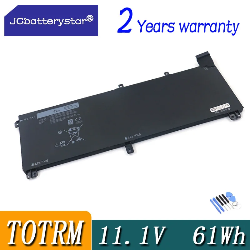 

JC New Original TOTRM T0TRM Laptop Battery for For Dell XPS 15 9530 Precision M3800 H76MV 7D1WJ 11.1V 61WH