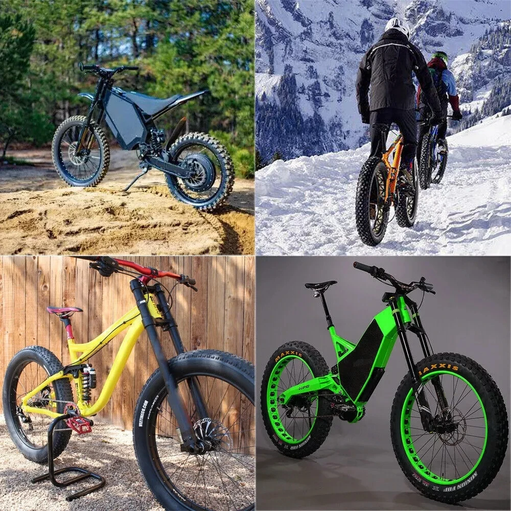 BUCKLOS 20 Zoll Fahrradgabel Federung Faltradgabel für 2,5/3,0/4,0/5,0 Reifen 9*135mm E-Bike Gabeln Schnee- und Strandfahrradgabeln – Detail 15
