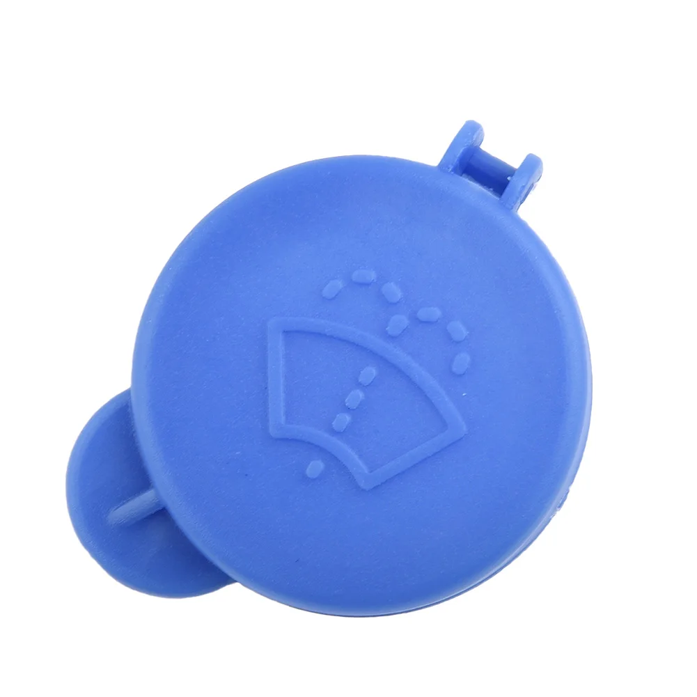 

Blue Windshield Wiper Washer Fluid Reservoir Tank Bottle Cap Cover For Ford Fusion Tank Cap 1488251 Car Exterior Components