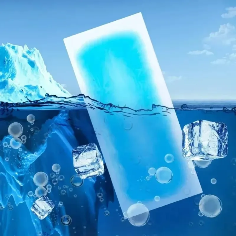 โทรศัพท์ Baby Cooling Patch มัลติฟังก์ชั่น Ice Cool Patch การบีบอัดเย็นทางกายภาพ Cooling Heat stroke Prevention สําหรับโทรศัพท์เด็กผู้ใหญ่