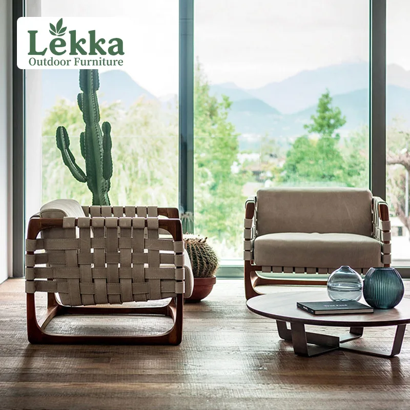 

Outdoor Sofa Coffee Table B & B Outdoor Sun Room Teak Garden Furniture Hotel Villa Balcony Sofa Chair