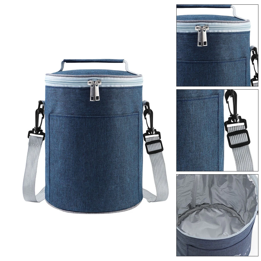 

1Pcs Portable Oxford Cloth Insulation Bag Thermal Pouch Food Storage Tote for Camping Picnic Travel Insulation Bag