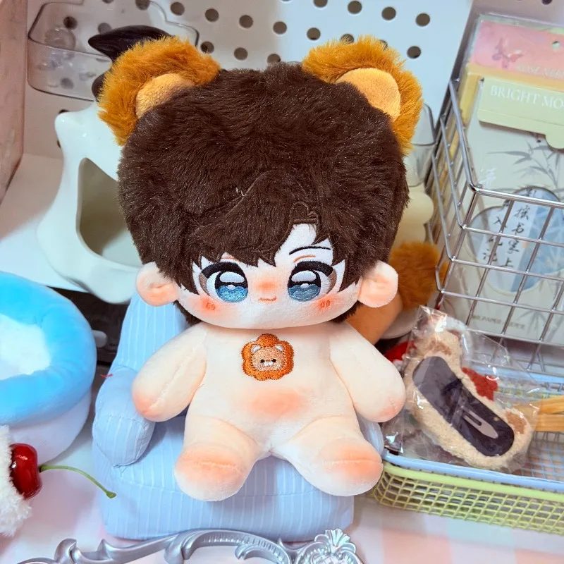 20cm Anime Game Tears of Themis Artem Kawaii Cosplay Soft Cotton Doll Body With Ears Tail Cartoon Dress Up Toy Figures Fans Gift
