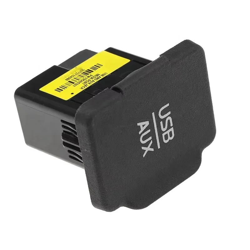 USB AUX Auxiliary Input Port Adapter 28023‑9KF1A Fit For Nissan Altima Sentra 2015‑2016 Center Console Audio Socket