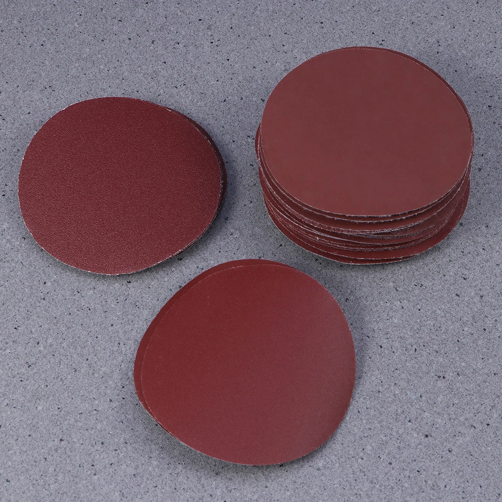 30 in Sanding Discs Grinding Wheel Sandpaper for Drill Red Pads Self-