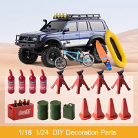 FMS 1/18 1/24 RC Car Decoration Parts Surfboard Kayaking Roadblocks