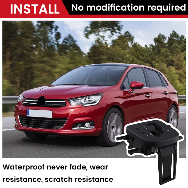 Plain Transmission Trim Panel Shift Lever Gear Panel For Citroen C4 Sega 2015-2019 98121497ZD
