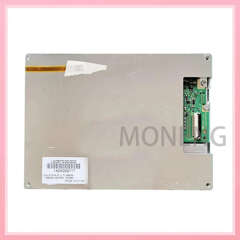 Industrial Tela Lcd Tela de Cristal Líquido Original Marca Lq057q3dg02 5.7 400 Brilho 320 × 240 Resolução Tft