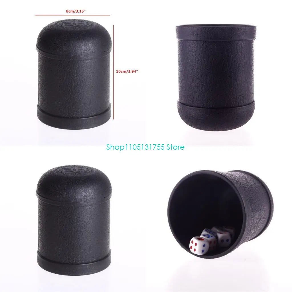 

K0EF KTV Паб Казино Вечеринка Игра в кости Коробка для кубиков Настольная игра с 5 кубиками