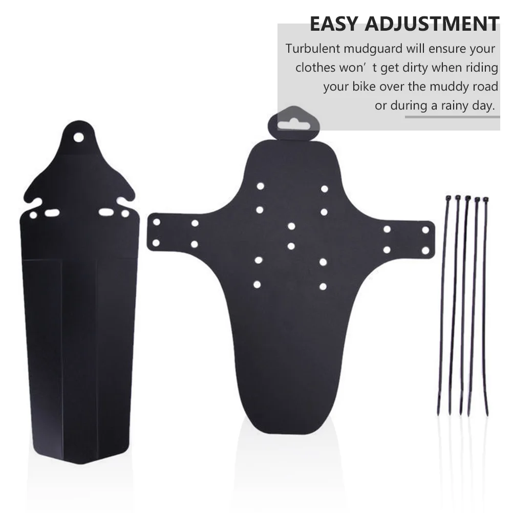 

Mountain Bike Mudguard Adjustable Front Rear Flexible Plastic Mudguard Foldable Cycling Accessories Dirt Water Shield