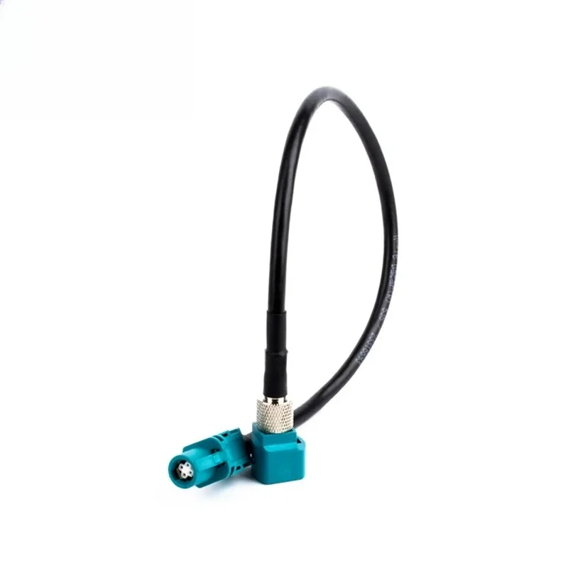 One meter Z HSD male and female feeder LVDS four core wire 4PIN car connection wire video car