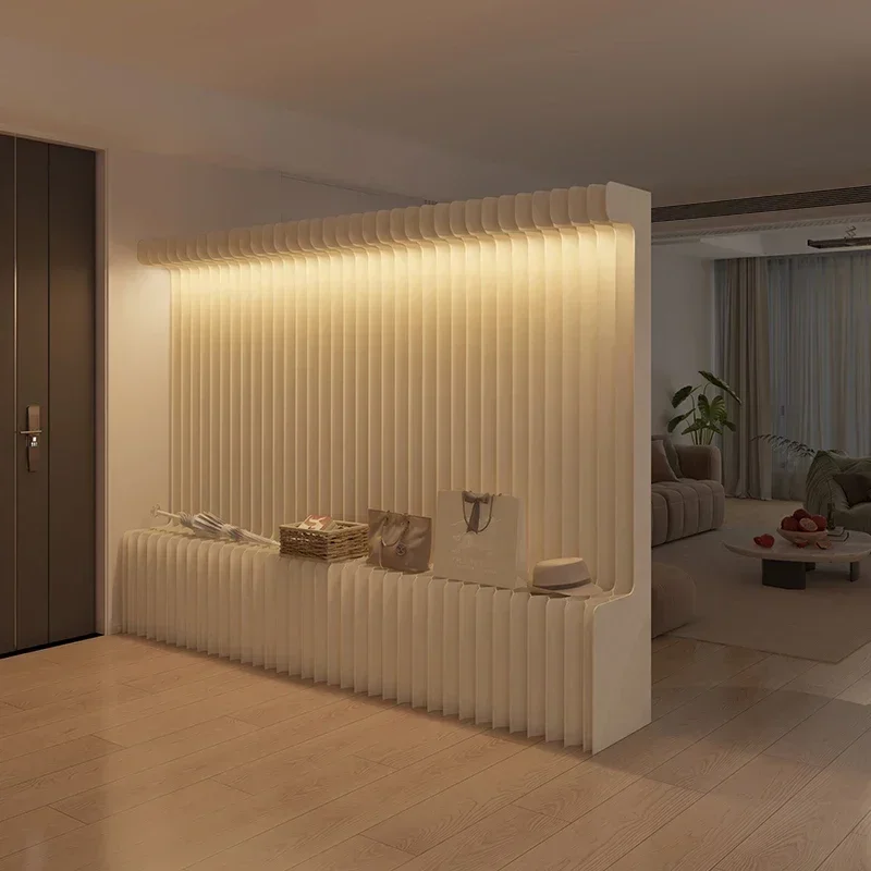 

-Custom Screen Office Modeling Room Partition Wall Live Background Board Shopping Mall Clothing Window Baffle Exhibition
