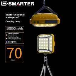 Multifunctional Outdoor Camping Light Rechargeable Led Portable Camping Light Waterproof Portable Tent Lantern