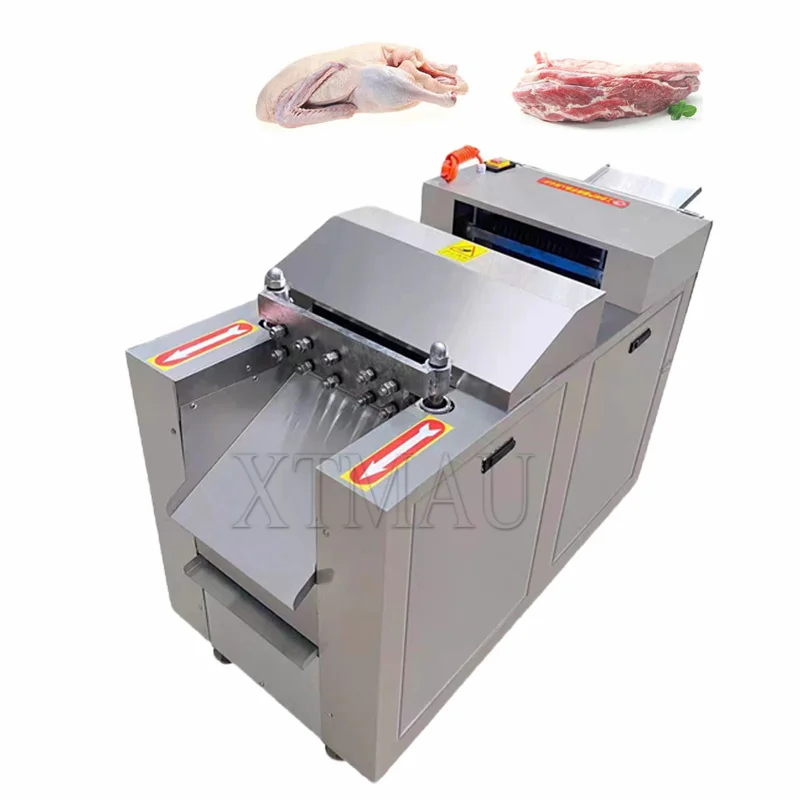 Automatic Frozen Meat Cube Cutter Machine Fish Chicken Cutting Machine Meat Cutting Beef Meat Cutting Machine