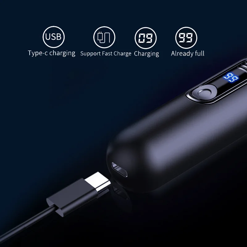 Rechargeable Nose Hair Trimmer Can Also Trim Eyebrows Easy To Use, Suitable for Daily Personal Care and Home Use,unisex