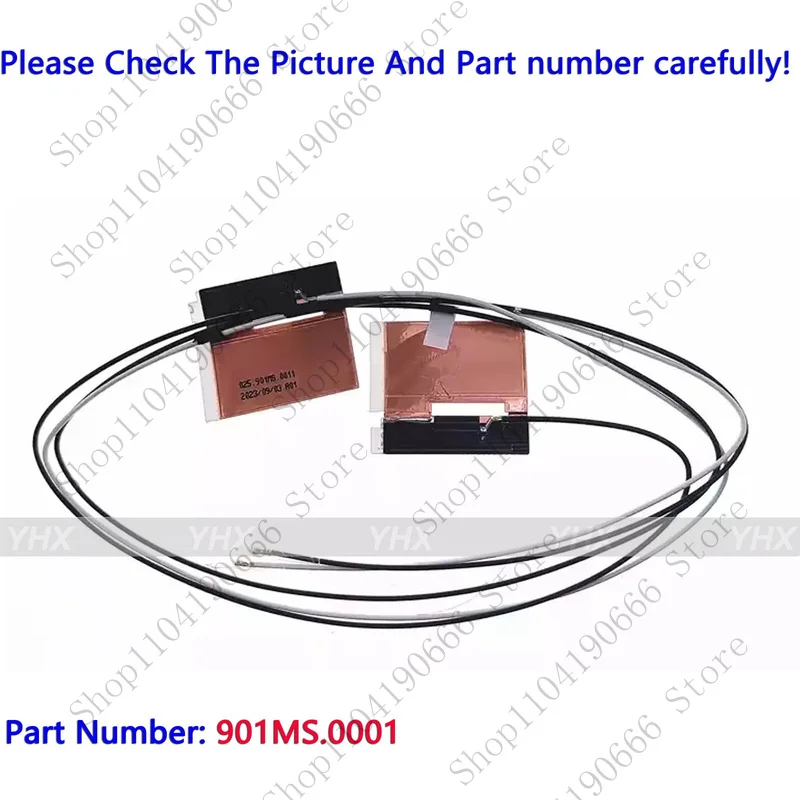 

GYX New For DELL Latitude 3510 E3510 WiFi Antenna Cable 025.901MS.0001.