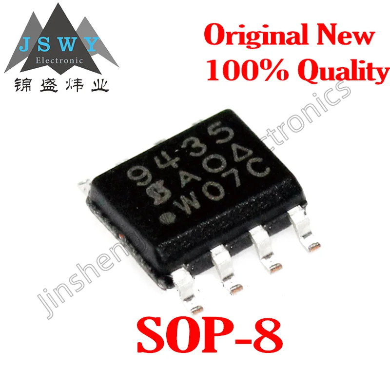 

1~50PCS SI9435DY SI9435DY-T1-E3 9435 P-Channel 30V 5.1A MOS Tube Brand New Quality Warranty Free Shipping