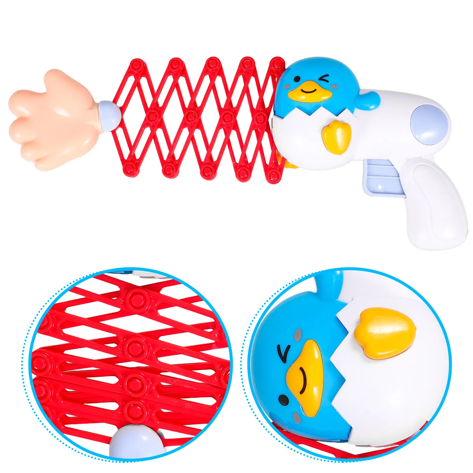 

Telescopic Spring Fists Prank Stress Prop Portable Funny Indoor Office Party Game Retractable Fists Prank Plaything Creative