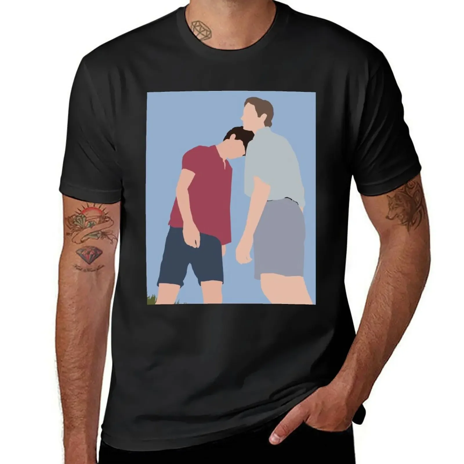 Call Me By Your Name - Minimalist T-Shirt aesthetic clothes vintage graphic tee for a boy sublime funny t shirts for men