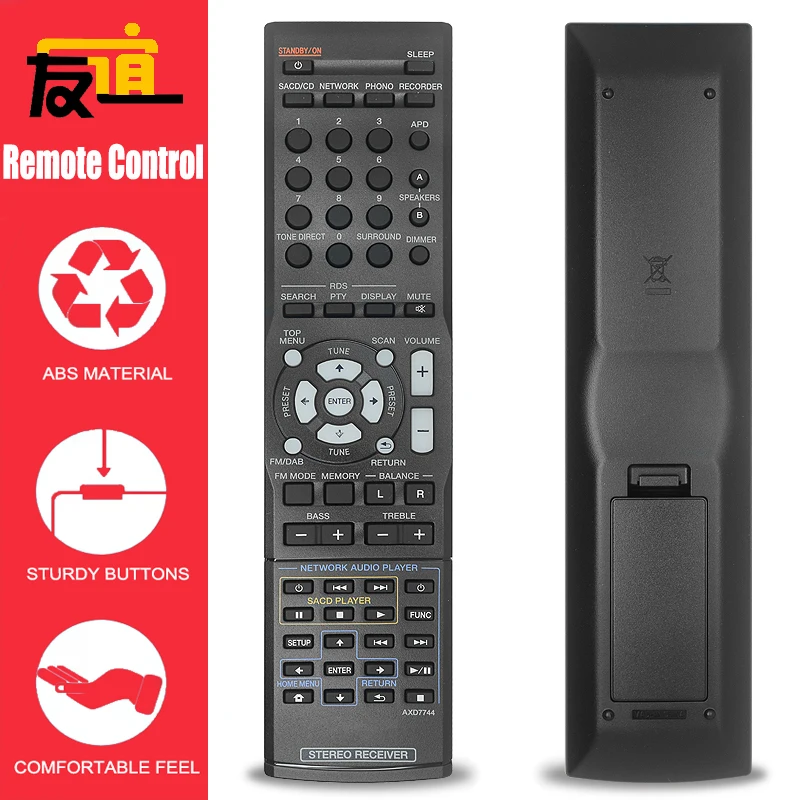 

Original AXD7744 Remote Control FOR Pioneer Amplifier Stereo A/V Receiver AXD7647 SX-20DAB-K SX-20DAB-S SX-20-S SX-20-K