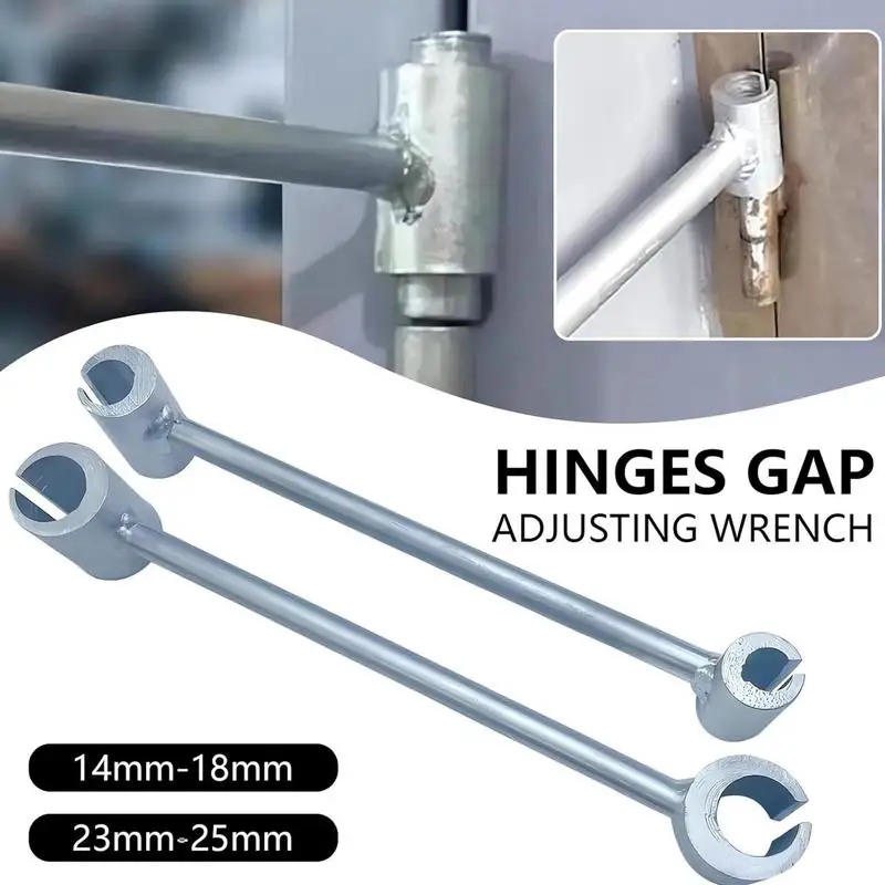 Door Hinge Repair Tool Hinge Adjustment Wrench For Maintenance 14mm-18mm 23mm-25mm Commercial Hinge Plyer Door Tweaker For Flag